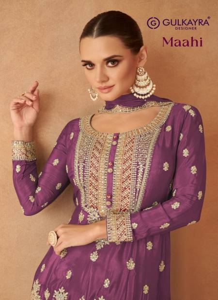 Maahi By Gulkayra Chinon Readymade Suits Exporters In India